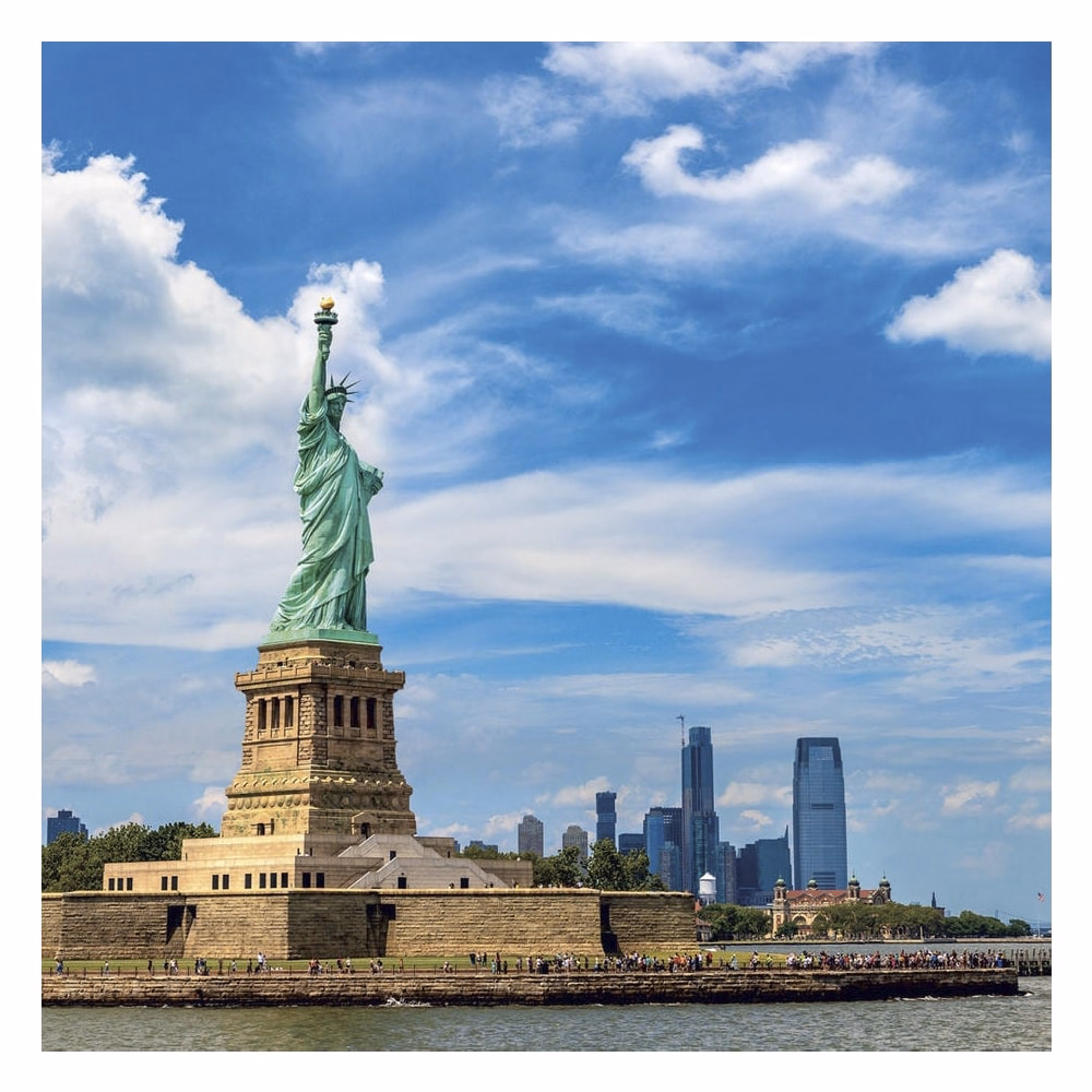 Lemeznaptár REALSYSTEM 300x300mm New York 2027