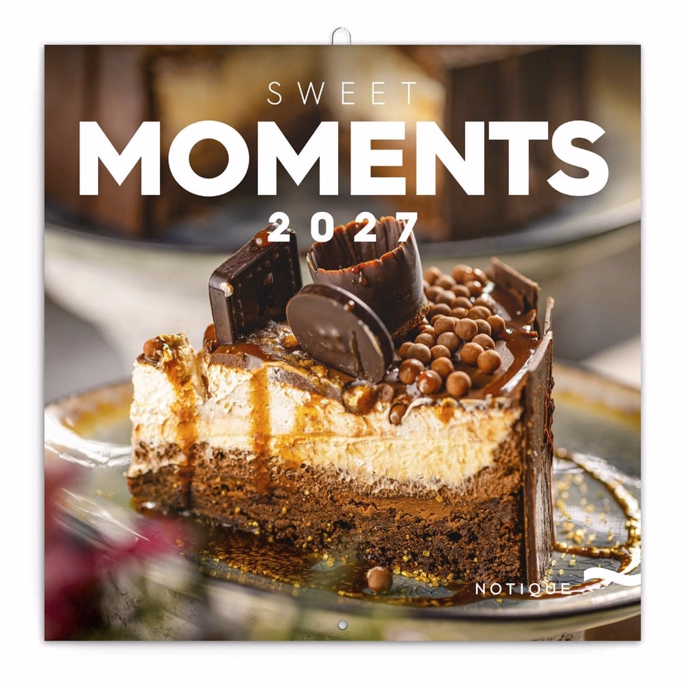 Lemeznaptár REALSYSTEM 300x300mm Sweet moments 2027