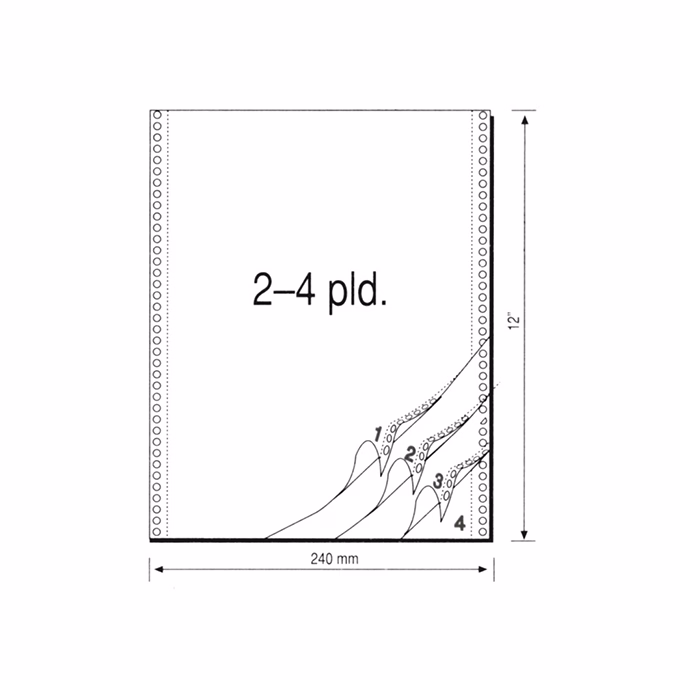 Leporelló STARPRINT 240/4 példány lapszámozott 450 garnitúra/doboz