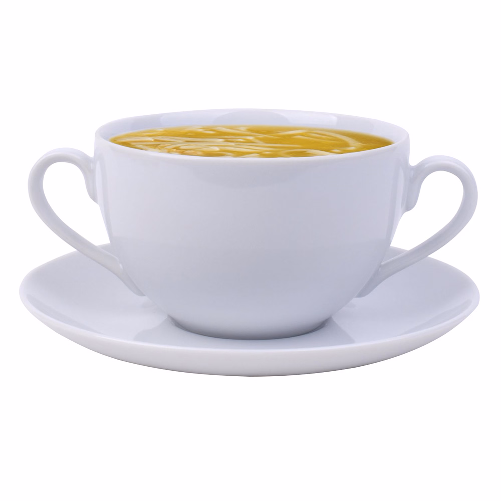 Leveses csésze + alj ROTBERG Basic 350 ml 6 darabos