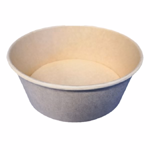 Levesestál eldobható Kraft papír+PE 1 liter  50 darabos (15544)