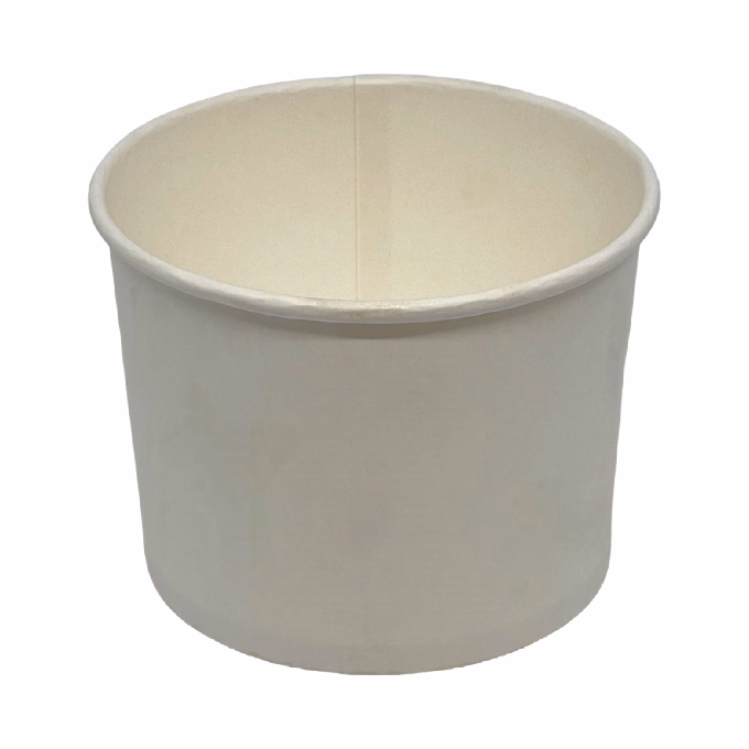 Levesestál eldobható papír  500 ml fehér  50 darabos (13937)