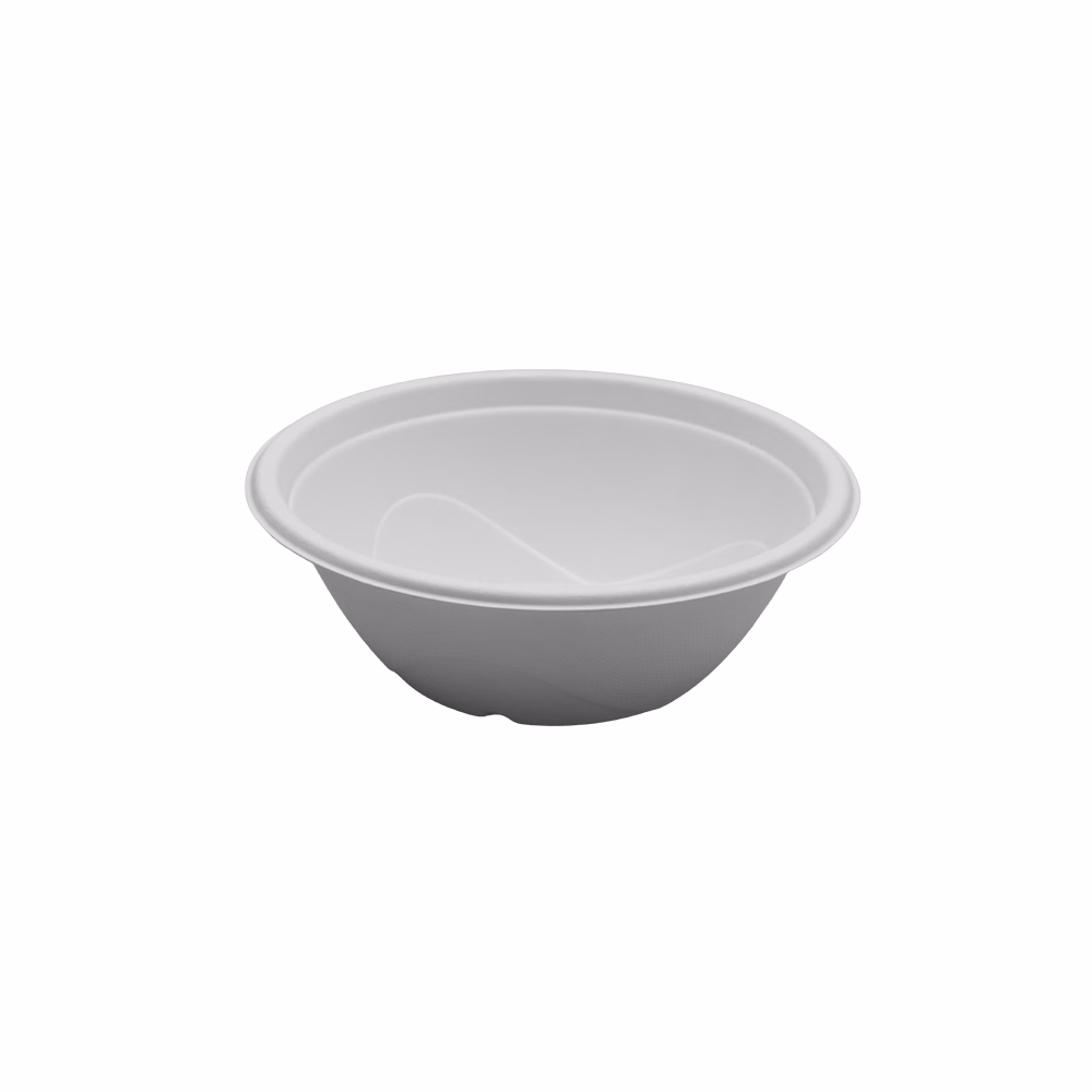 Levesestál eldobható papír KOMP cukornád lebomló 750 ml natúr 50 darabos