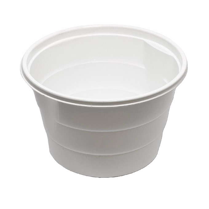 Levesestál műanyag 750 ml fehér 50 darabos 3185