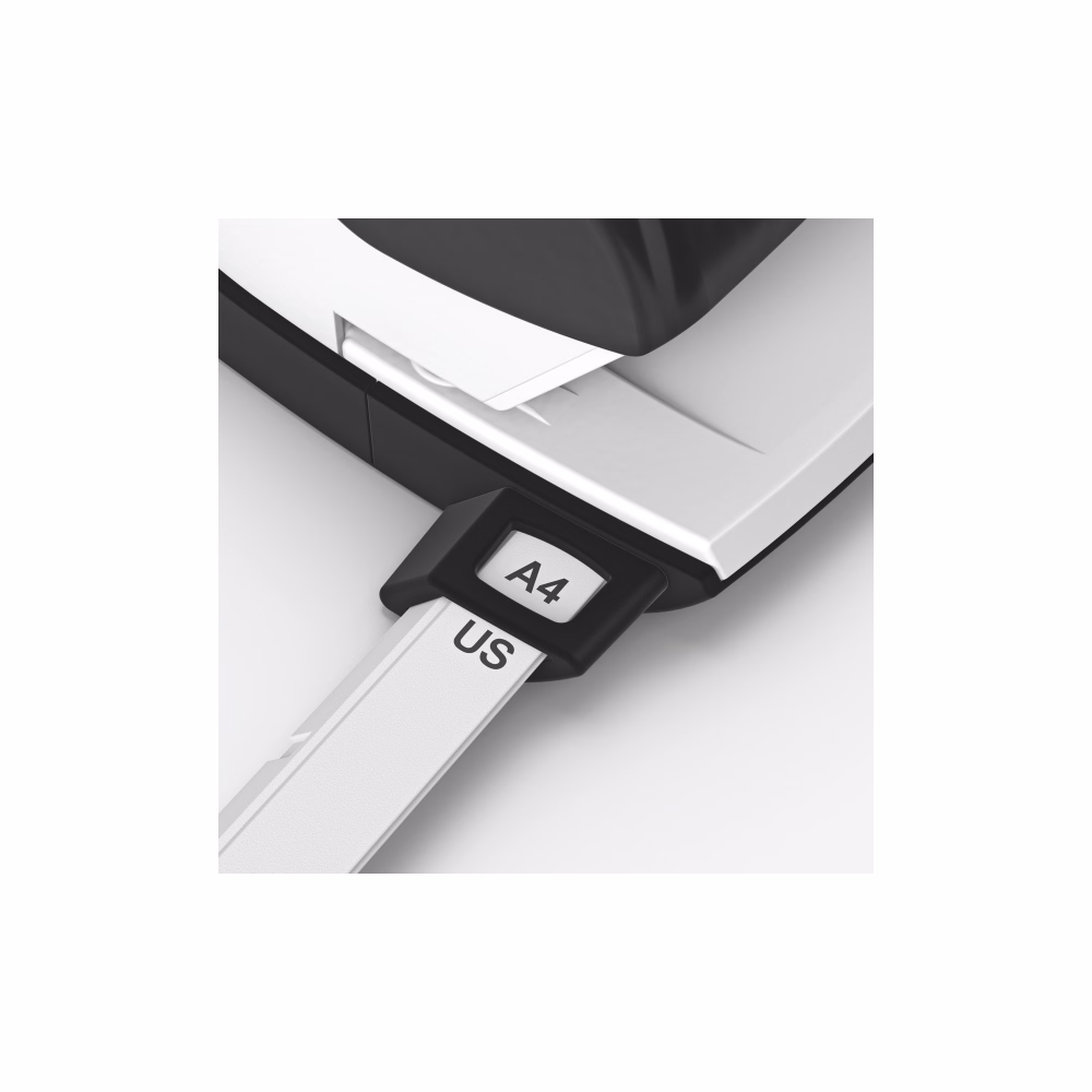 Lyukasztó LEITZ Nexxt Wow 5008 2 lyukú fém 30 lap metál lila