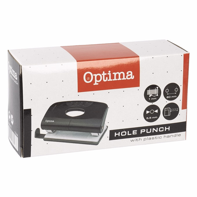 Lyukasztó OPTIMA 2 lyukú fém 10 lap