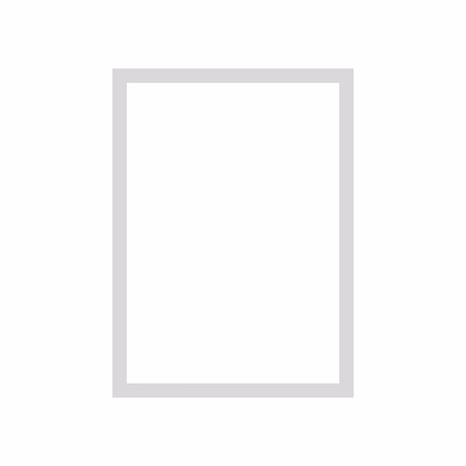 Mágneses keret DJOIS Magneto Pro A/4 230x317mm szürke 10 darabos