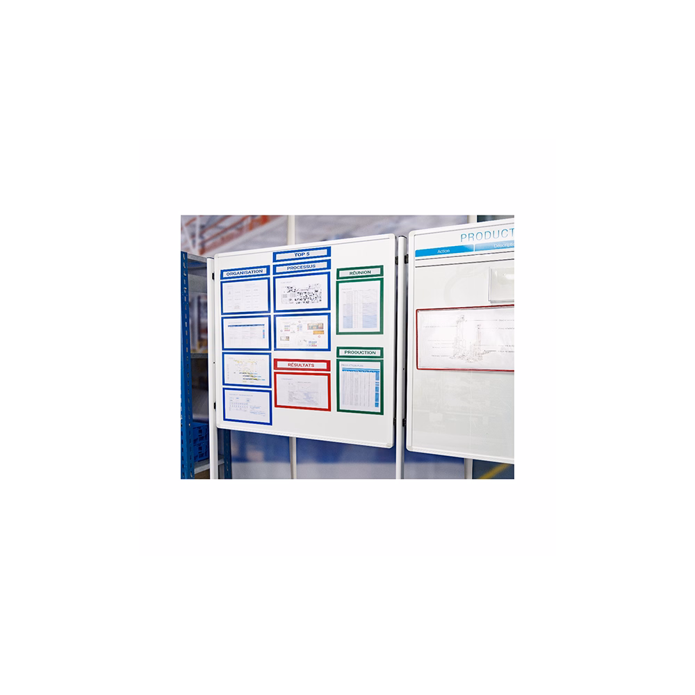 Mágneses keret DJOIS Magneto Pro A/4 230x317mm szürke 10 darabos