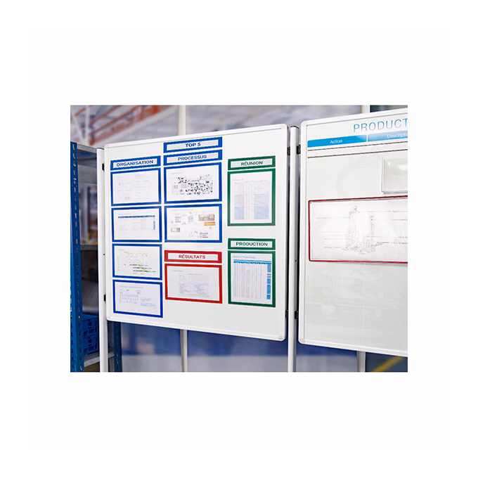 Mágneses keret DJOIS Magneto Pro A/4 230x317mm zöld 10 darabos