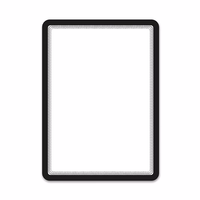 Mágneses tasak DJOIS Magneto A/4 fekete 2 darabos