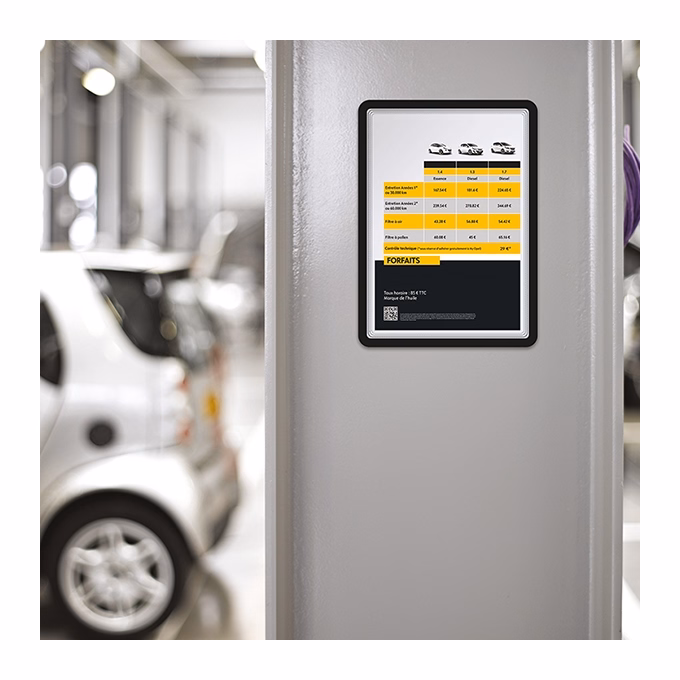 Mágneses tasak DJOIS Magneto A/4 fekete 2 darabos