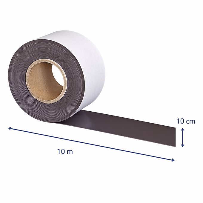 Mágnesszalag  MAUL vágható, öntapadós 100mmx10m