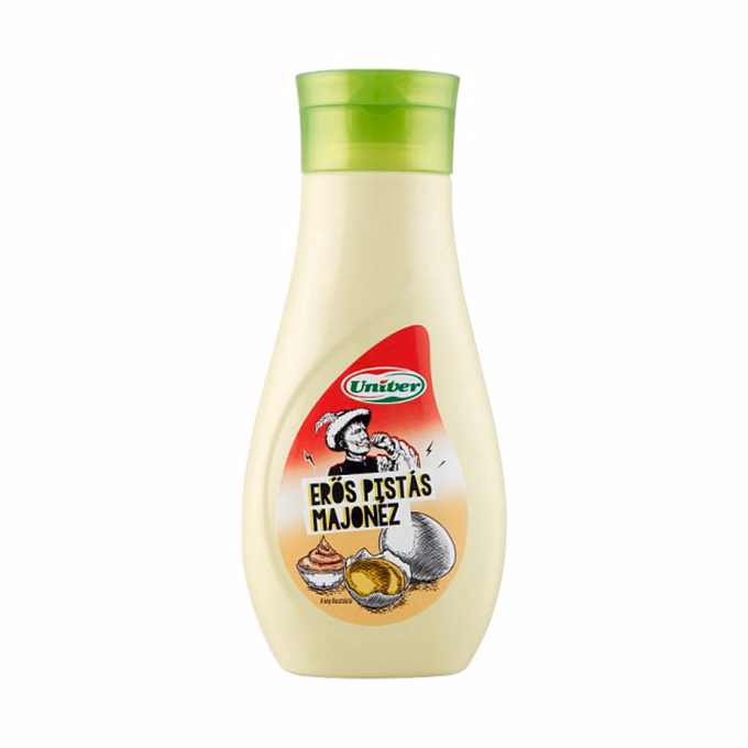 Majonéz UNIVER erős pistás 400 g