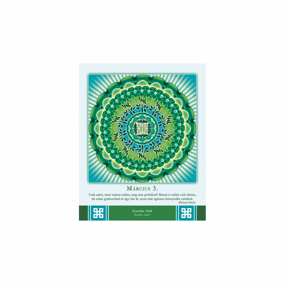Mandala öröknaptár 2.