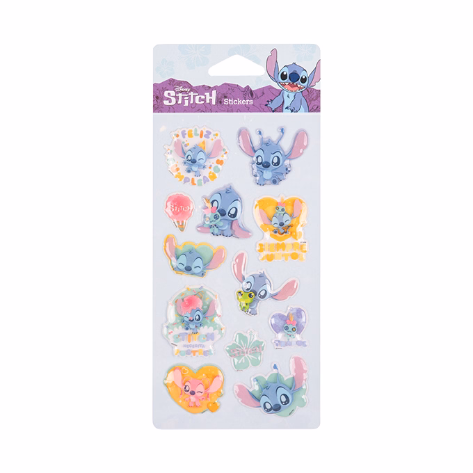 Matrica COOLPACK Lilo és Stitch6 3D vegyes mintás