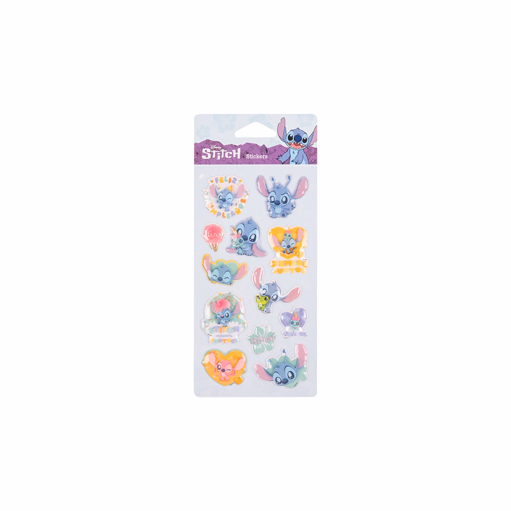 Matrica COOLPACK Lilo és Stitch6 3D vegyes mintás
