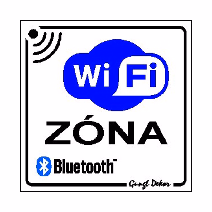 Matrica WI-FI zóna fehér "B"