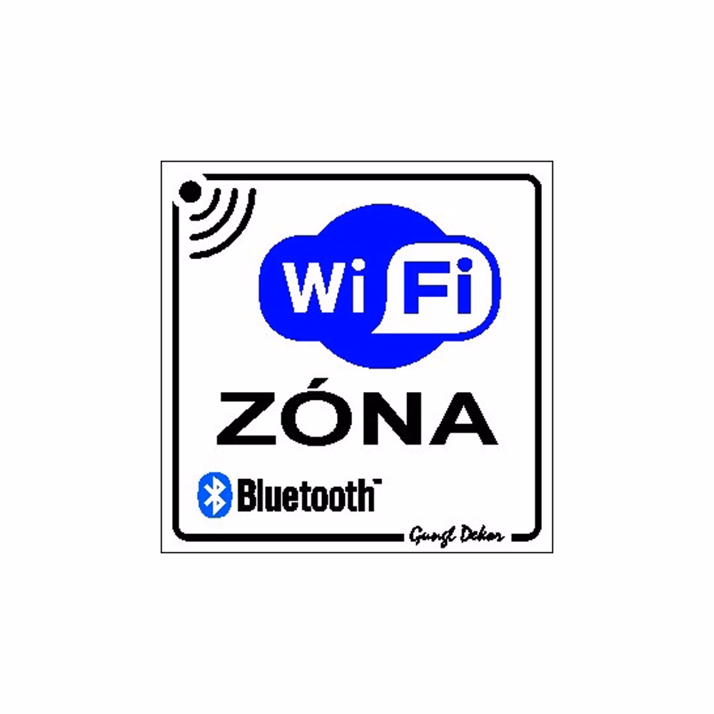 Matrica WI-FI zóna fehér "B"