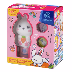 Matrica bélyegző ASTRA FUN 100 újrahasználható matrica Bunny