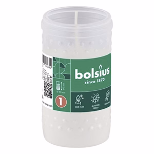 Mécses betét BOLSIUS 57 g 90 mm 24 órás fehér