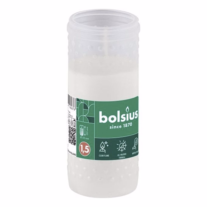Mécses betét BOLSIUS 89 g 120 mm 36 órás fehér