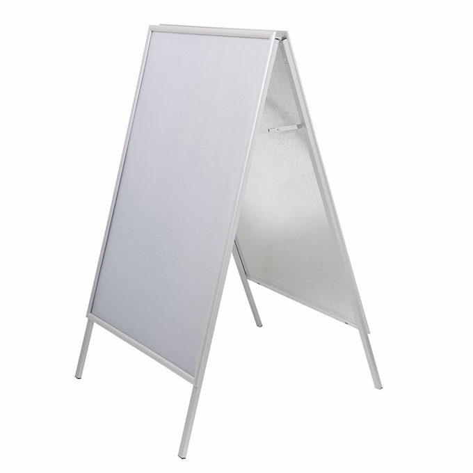 Megállító tábla MAUL A/0 kültéri A alakú aluminium