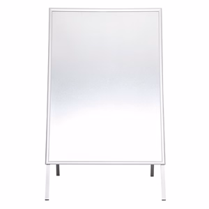 Megállító tábla MAUL A/0 kültéri A alakú aluminium