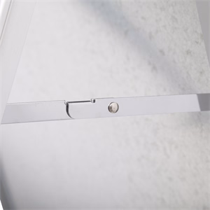Megállító tábla MAUL A/0 kültéri A alakú aluminium
