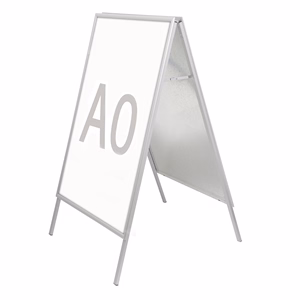 Megállító tábla MAUL A/0 kültéri A alakú aluminium