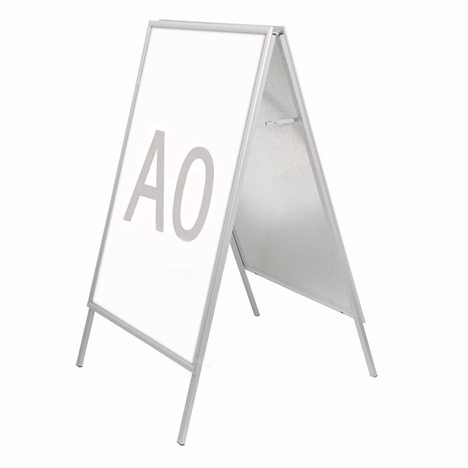 Megállító tábla MAUL A/0 kültéri A alakú aluminium