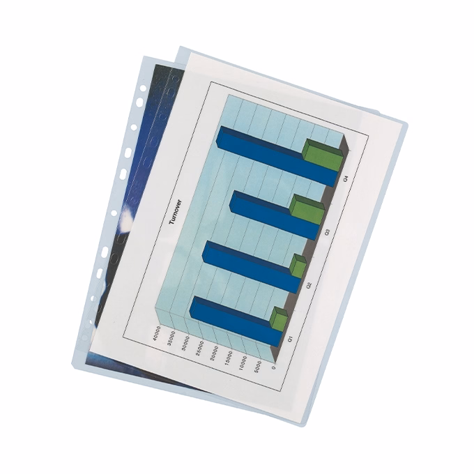 Meleglamináló fólia LEITZ standard A/4 125 mikronos előrelyukasztott 100 darabos