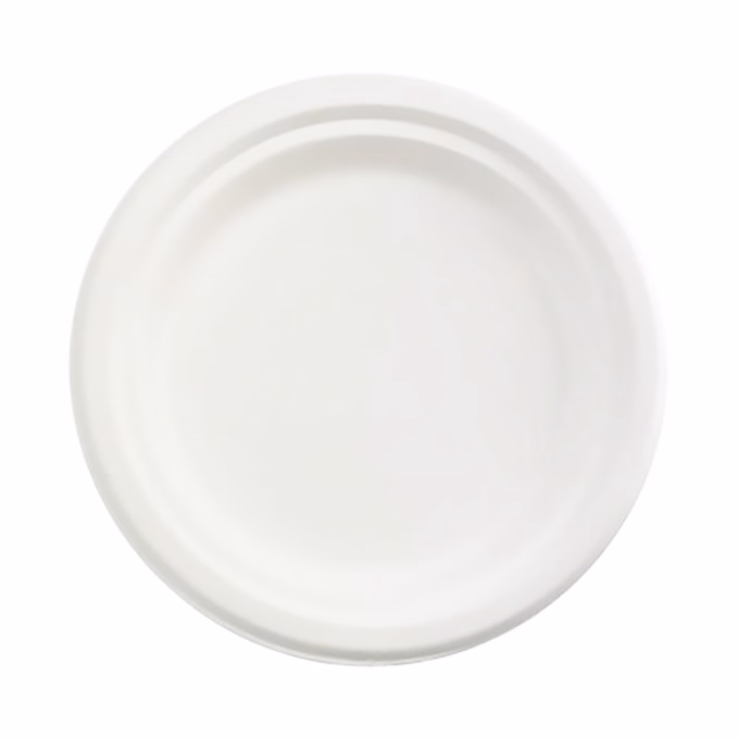 Mélytányér eldobható papír BIO Cukornád lebomló 0,5L 50 darabos