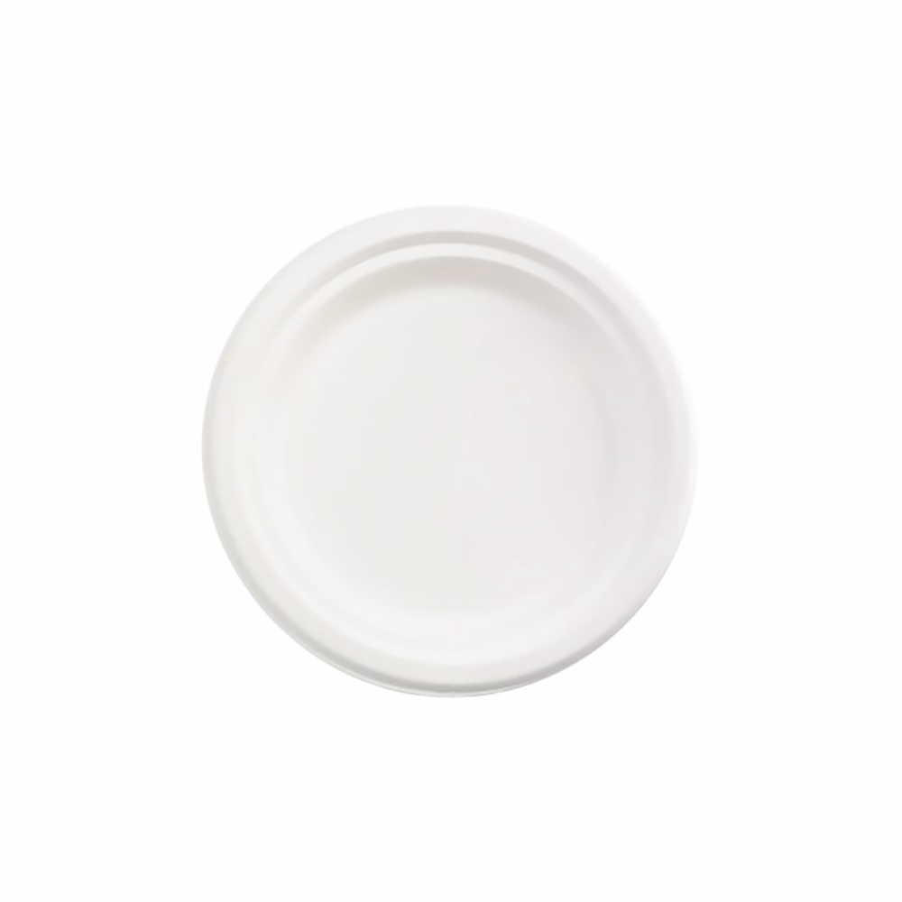 Mélytányér eldobható papír BIO Cukornád lebomló 0,5L 50 darabos