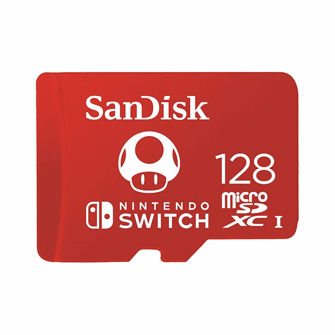 Memóriakártya SANDISK MicroSDXC NINTENDO SWITCH U3 C10 A1 UHS-1 128 GB
