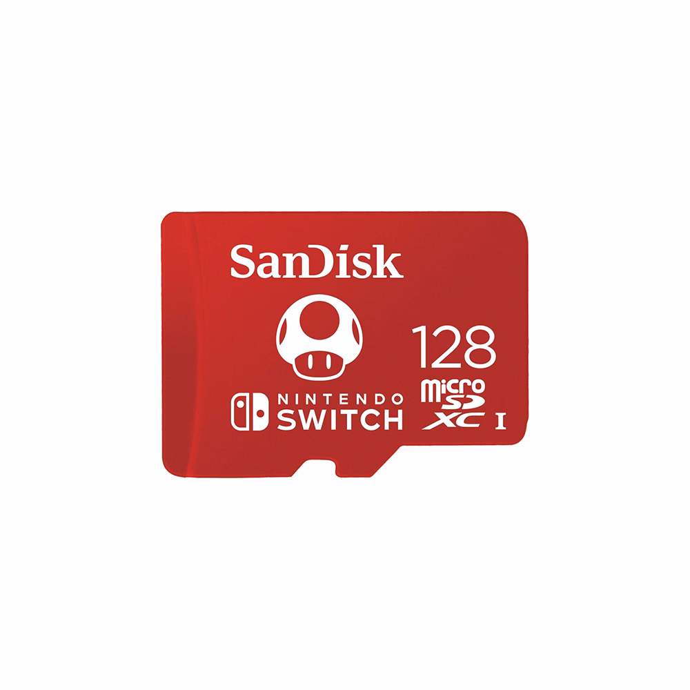 Memóriakártya SANDISK MicroSDXC NINTENDO SWITCH U3 C10 A1 UHS-1 128 GB