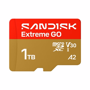 Memóriakártya SANDISK microSDXC Extreme GO U3 V30 1 TB