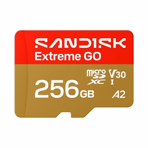 Memóriakártya SANDISK microSDXC Extreme GO U3 V30 256 GB