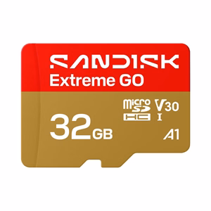 Memóriakártya SANDISK microSDXC Extreme GO U3 V30 32 GB