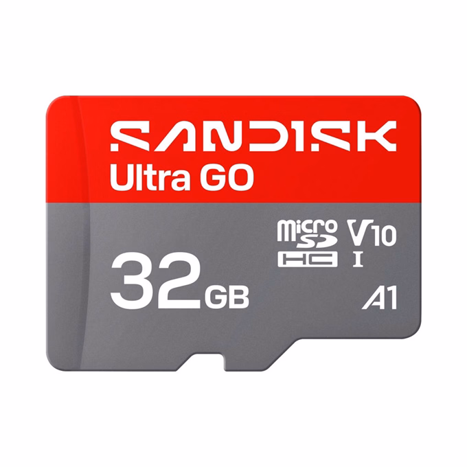 Memóriakártya SANDISK microSDXC Ultra GO U1 V10 32 GB