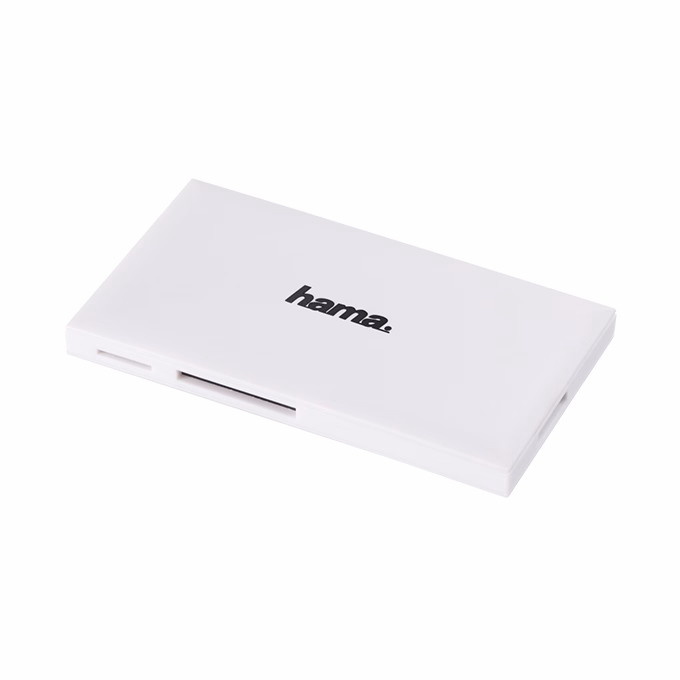 Memóriakártya olvasó HAMA Slim USB 3.0 fehér