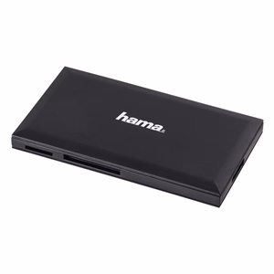 Memóriakártya olvasó HAMA Slim USB 3.0 fekete Memóriakártya olvasó HAMA Slim USB 3.0 fekete