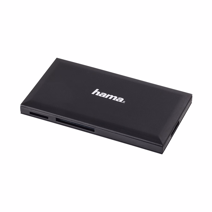 Memóriakártya olvasó HAMA Slim USB 3.0 fekete Memóriakártya olvasó HAMA Slim USB 3.0 fekete
