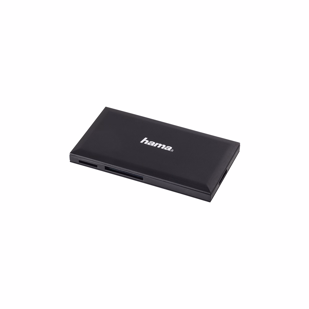 Memóriakártya olvasó HAMA Slim USB 3.0 fekete Memóriakártya olvasó HAMA Slim USB 3.0 fekete