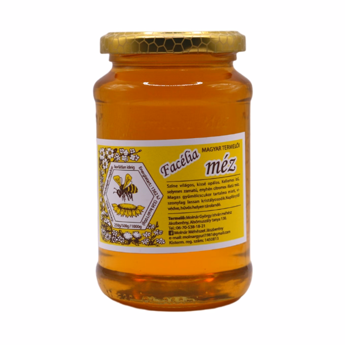 Méz facélia 500 g