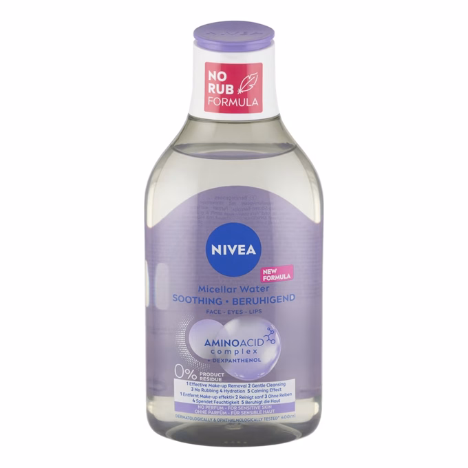 Micellás víz NIVEA érzékenybőrre 400 ml