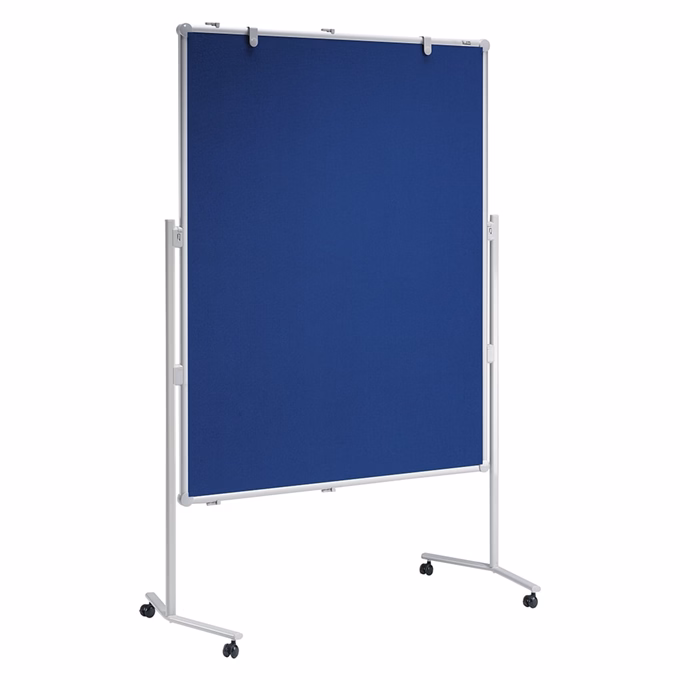Moderációs tábla MAUL MAULpro textil kék 150x120 cm