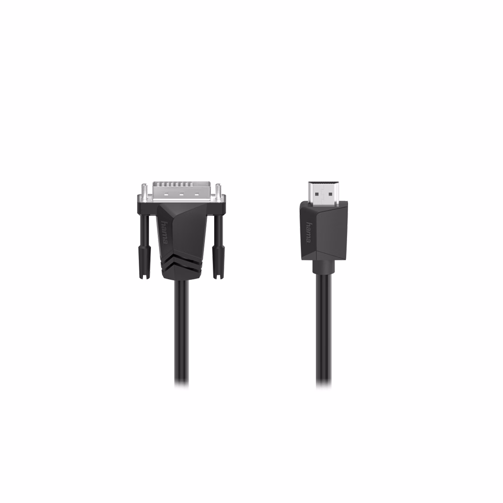 Monitor kábel HAMA HDMI/DVI-D összekötő 1,5m