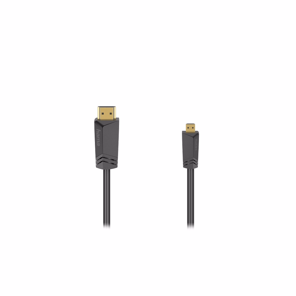 Monitor kábel HAMA High Speed HDMI/Micro HDMI ethernettel 1,5m