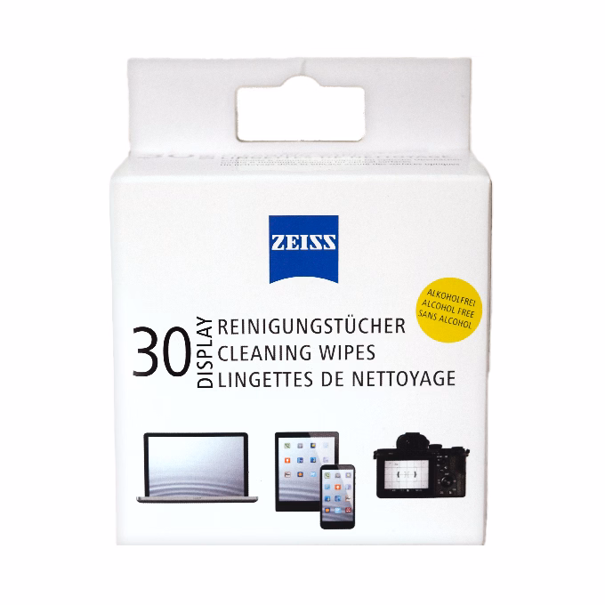Monitor törlőkendő ZEISS nedves 30 darab/doboz