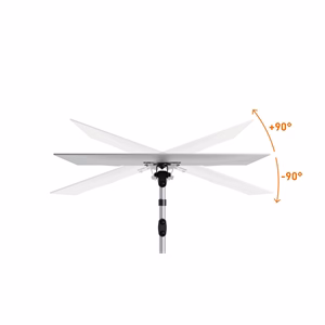Monitortartó kar DURABLE Select asztali 1 képernyőhöz ezüst